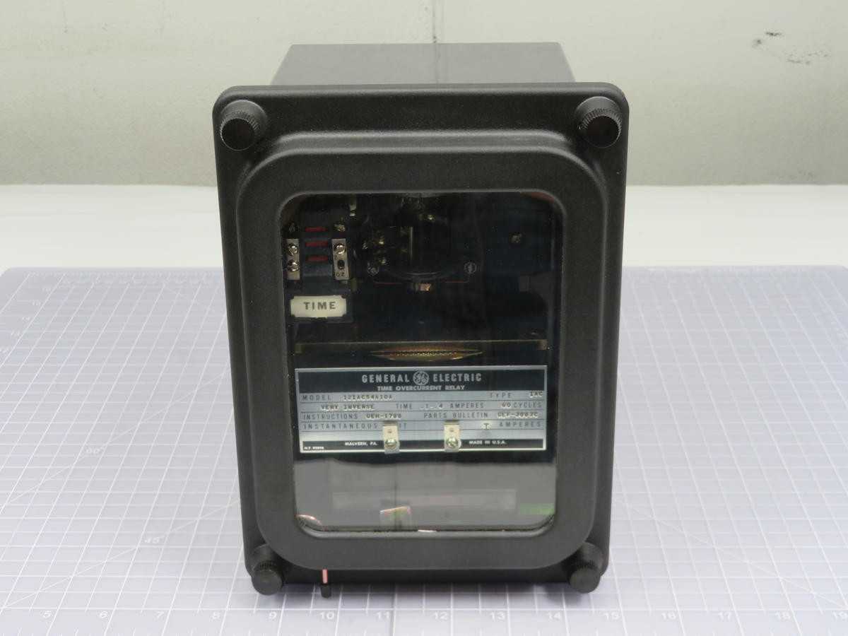 GE IAC 54A10A Time-Overcurrent Relay T201960 - Reliable Protection Solution - ELECTRICAL COMPONENTS