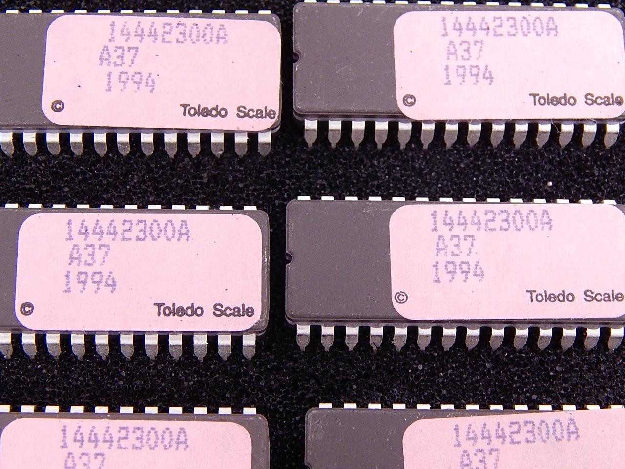 Lot Of 6 Toledo Scale 14442300A Semiconductors T102144 - SCALES