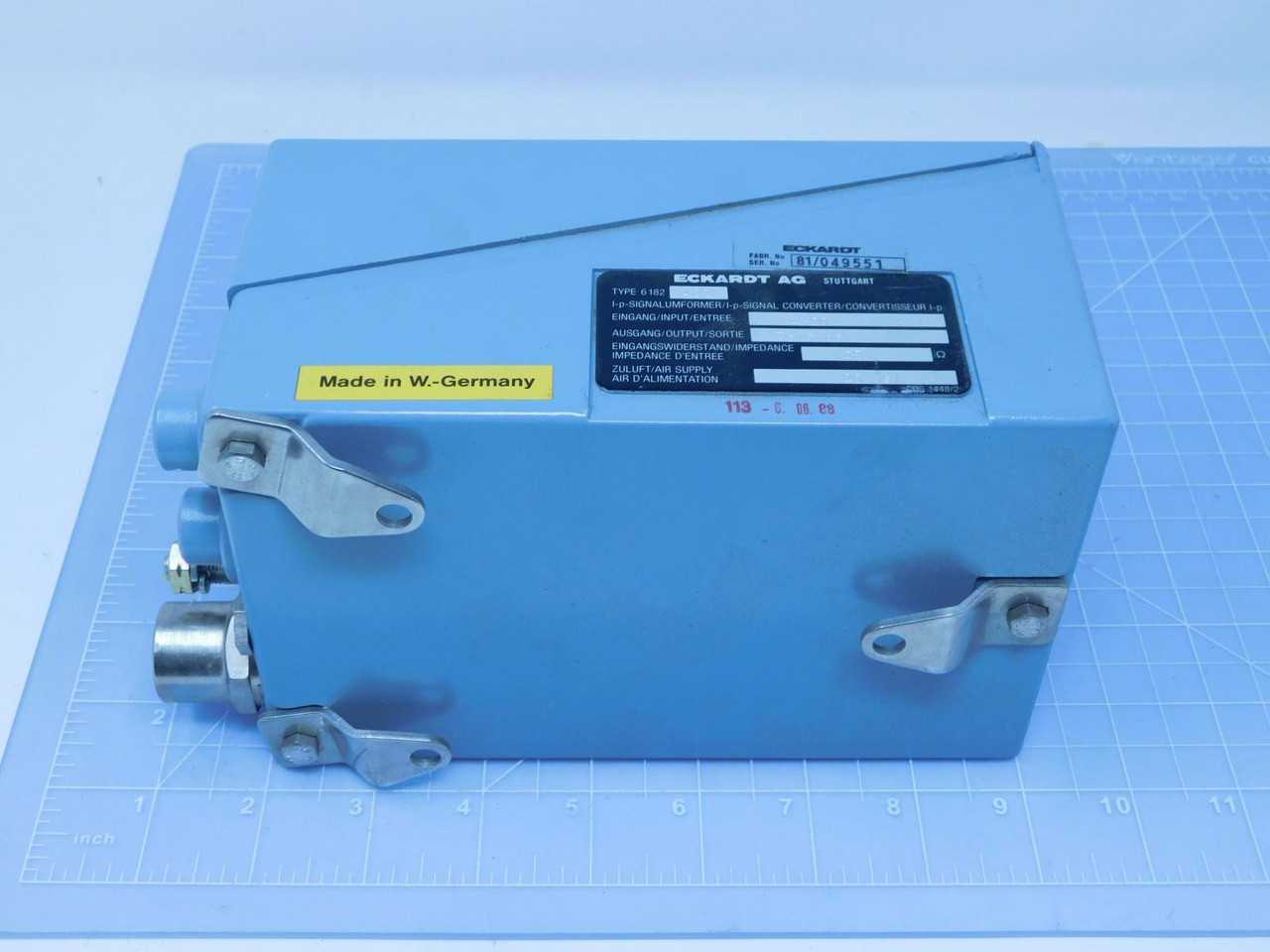 ECKARDT AG 6182.422 SIGNAL CONVERTER T150057 - CONVERTERS