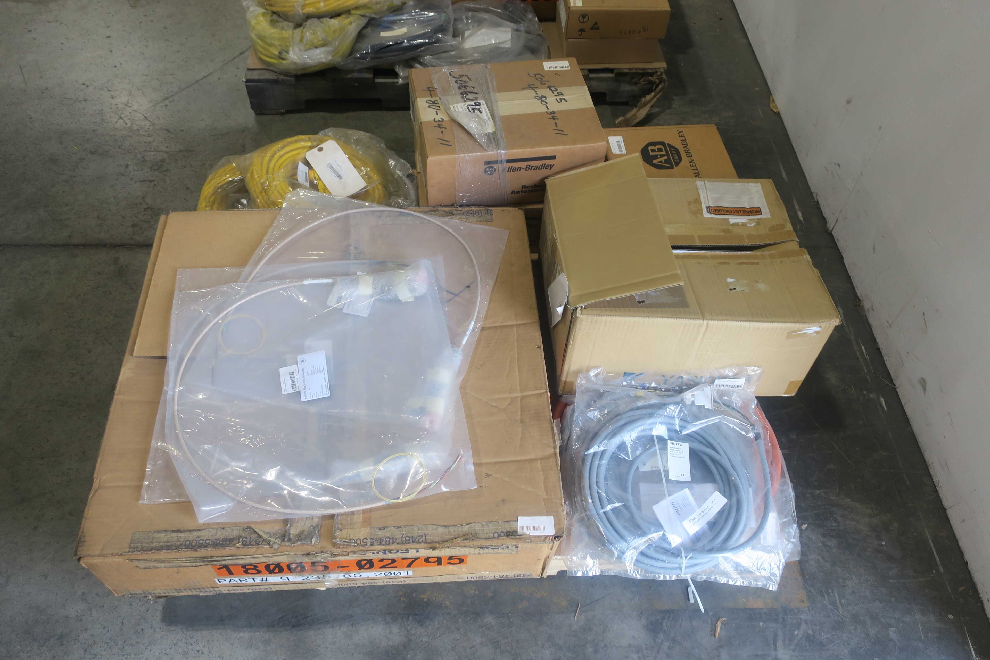 SKU 1777906 - 2 PALLETS OF ASSORTED CORDSETS AND CABLES - CORDSET CABLES