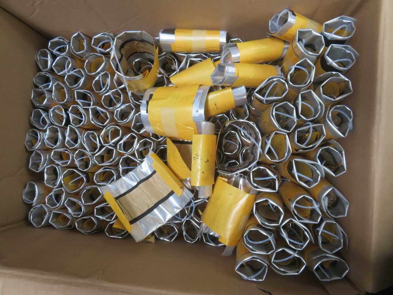 LOT OF 150 RAYCHEM RDSS-45-C004 DUCT SEALING SYSTEM T271500 - TEMPERATURE CONTROL COMPONENTS