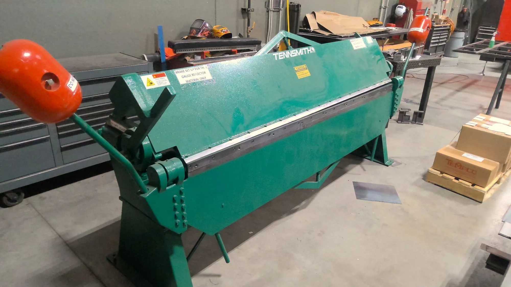2025 TENNSMITH HB97-12 Apron Brakes For Steel & Stainless Metalworking - SHEET METAL BRAKES