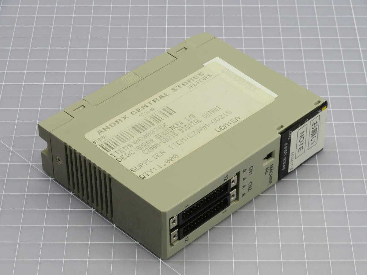 OMRON C200H-OD215 TRANSISTOR OUTPUT MODULE T239278 - PLC MODULES