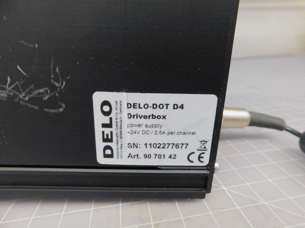 DELO DELO-DOT-D4. 90 701 42 DRIVERBOX POWER SUPPLT + SD CARD BH0423 - POWER SUPPLIES
