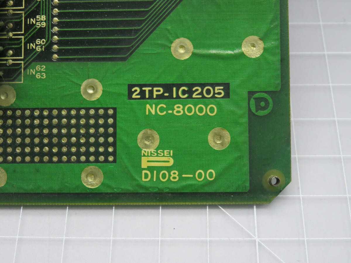 NISSEI 2TP-IC205 NC-8000 CIRCUIT BOARD T220651 - PCB CIRCUIT BOARDS