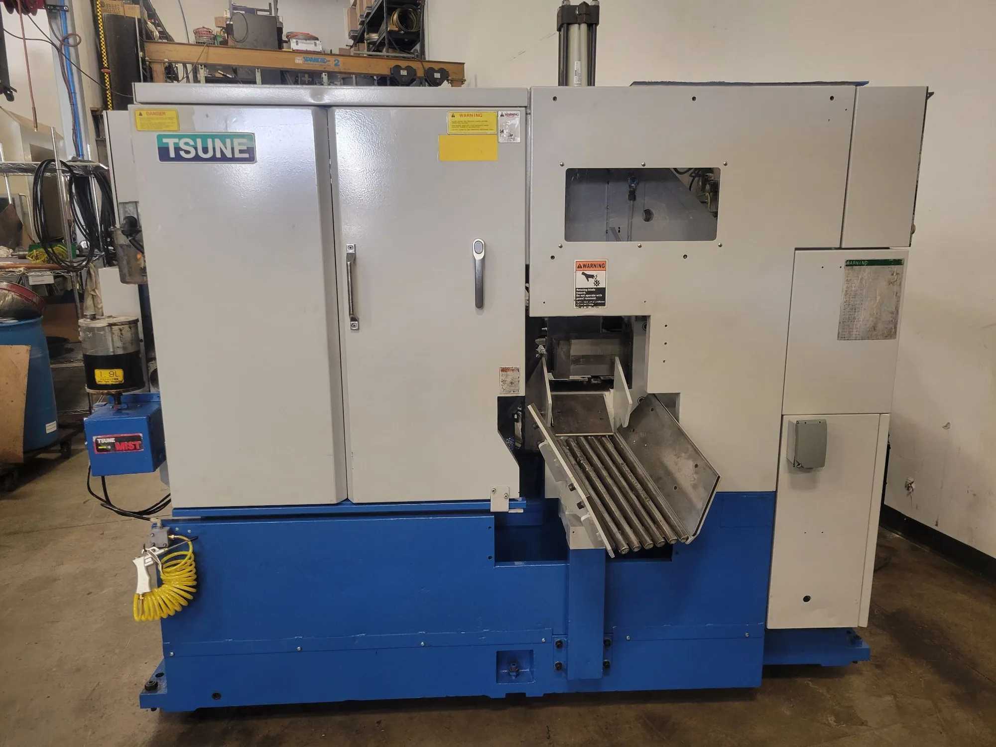 2007 Tsune TK160GL | CNC Cold Saw, 25 HP, High Production, Automatic Feed - POWER HACKSAWS