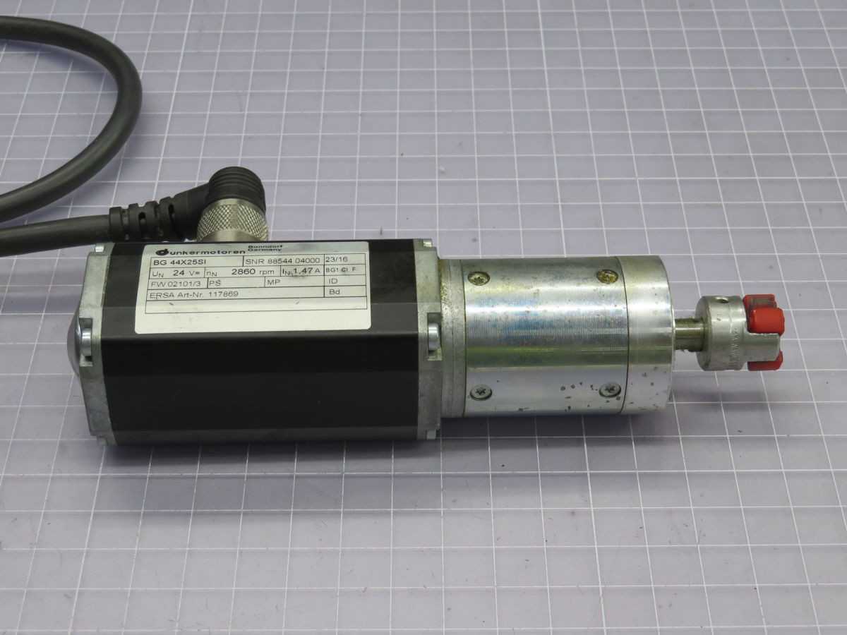 DUNKERMOTOREN BG 44X25SI SERVO MOTOR BH0476 - GEARMOTOR