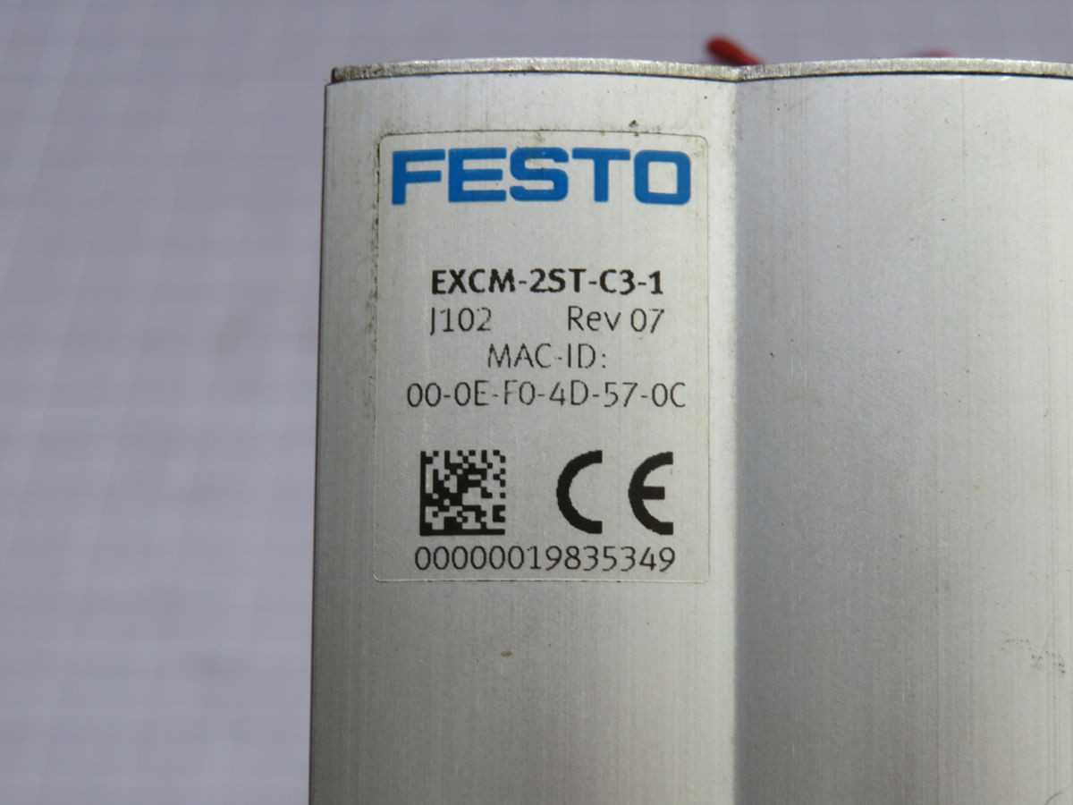 FESTO EXCM-2ST-C3-1 SERVO CONTROLLER T253397 - SERVO DRIVES