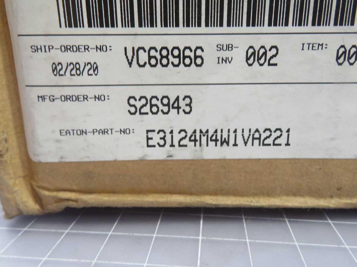 LOT OF 4 EATON E3124M4W1VA221 ELECTRONIC KEYPAD SWITCH MODULE T246116 - SWITCHES