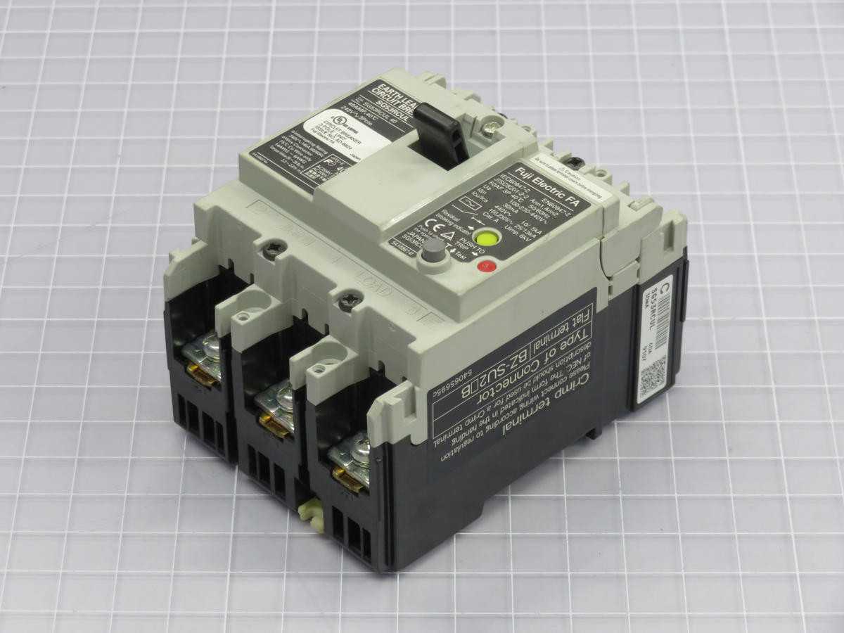 Fuji Electric SG53RCUL40 DIN Rail Mount Circuit Breaker T211469 - CIRCUIT BREAKERS