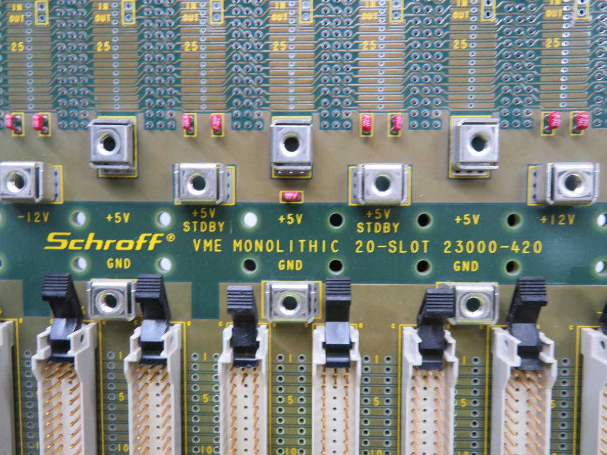 SCHROFF 23000-420 VME MONOLITHIC T221073 - PCB CIRCUIT BOARDS