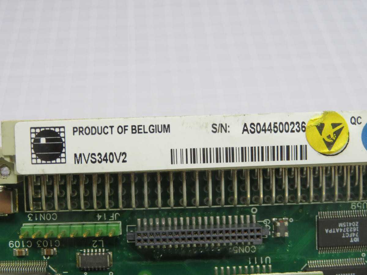 SIEMENS MVS340V2 00366803/02 CIRCUIT CONTROL BOARD MODULE T221733 - PCB CIRCUIT BOARDS