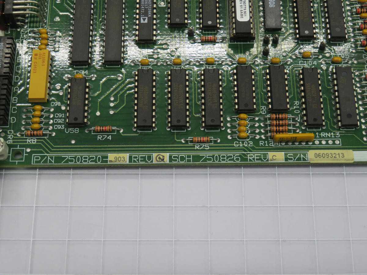Siemens 750820-903 Rev Q Motor Control Board T209366 - PCB CIRCUIT BOARDS