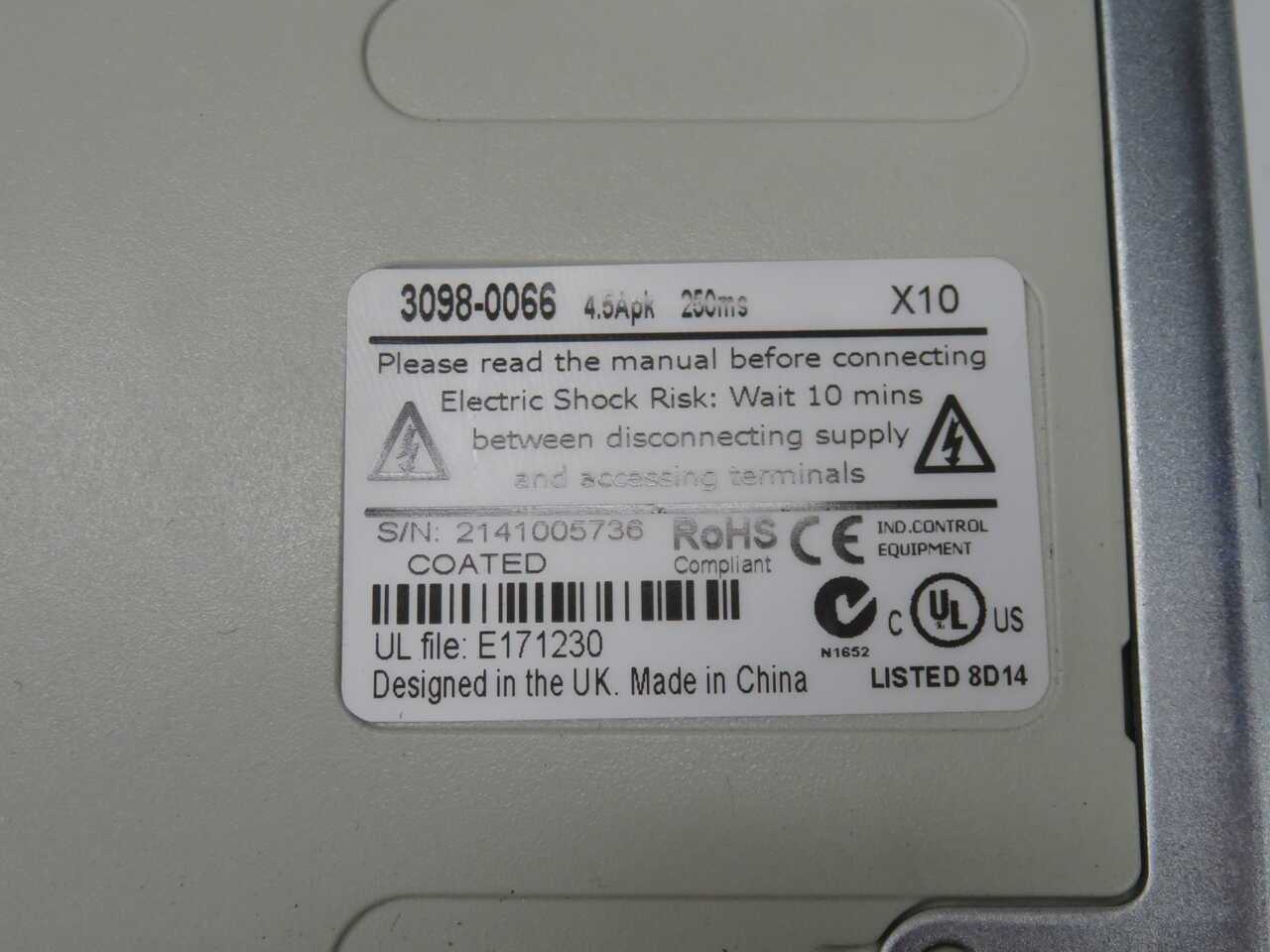 EMERSON DST1401 3098-0066 SERVO DRIVE T271859 - SERVO