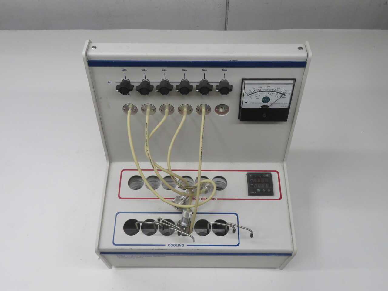 MICROMERITICS VACPREP 061 6-STATION SAMPLE DEGASSING SYSTEM FOR SURFACE AREA/POROSITY ANALYZERS - AUTOMATION & CONTROLS