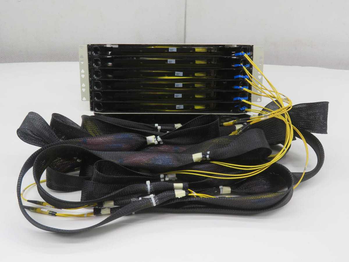 Commscope RCP-4KBPU702325B Rapidfiber® Termination Panel, 288-Position 4RU, Singlemode - FIBER OPTIC CABLE