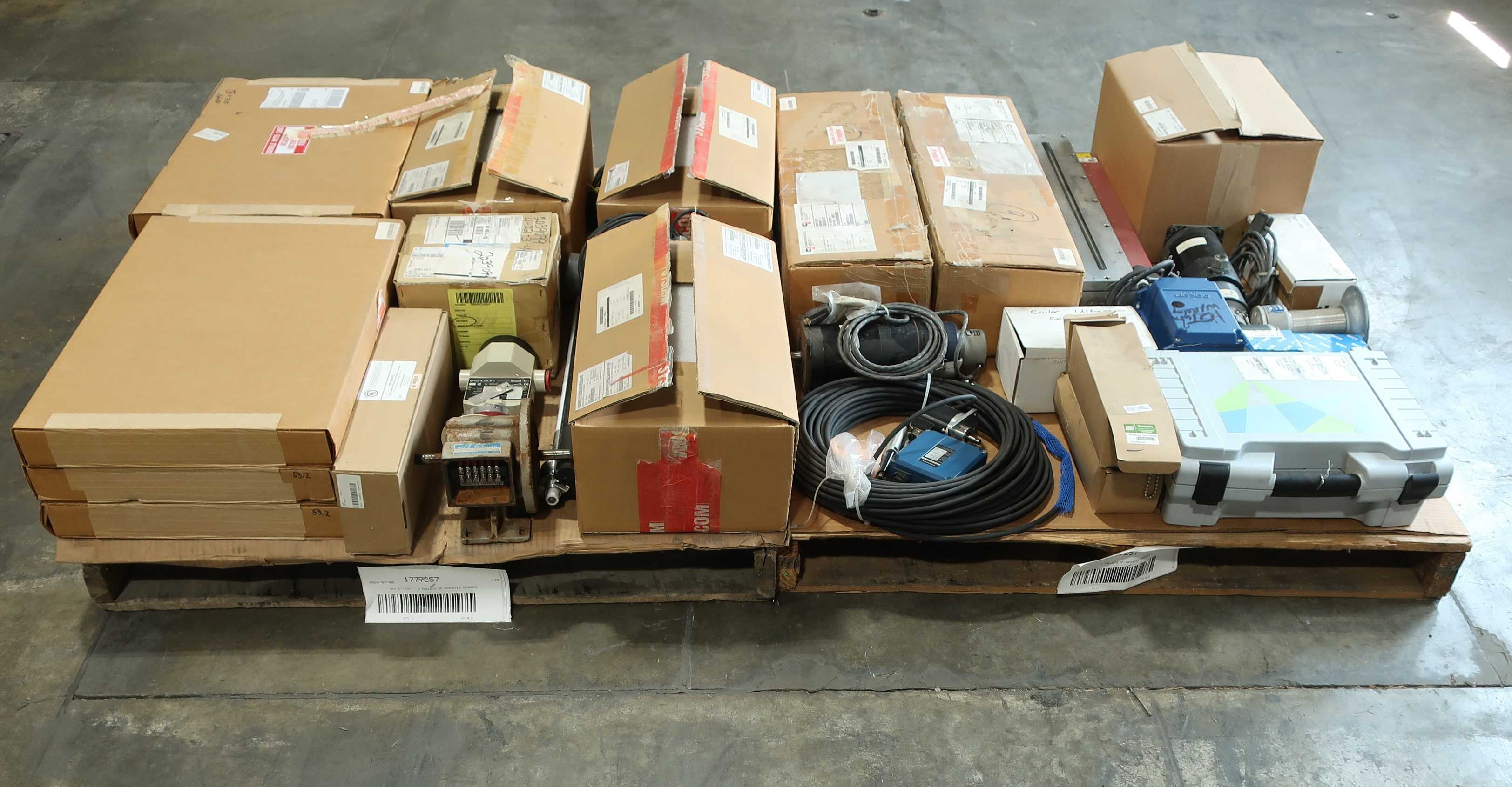 SKU 1777257 - 2 PALLETS OF ASSORTED SENSORS - SENSORS