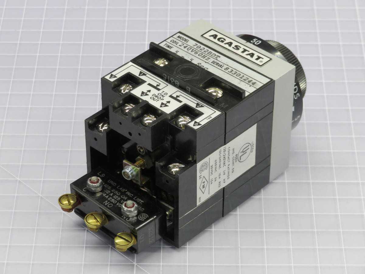 AGASTAT 7022BDT TIME DELAY RELAYS T210813 - TIME DELAY RELAY
