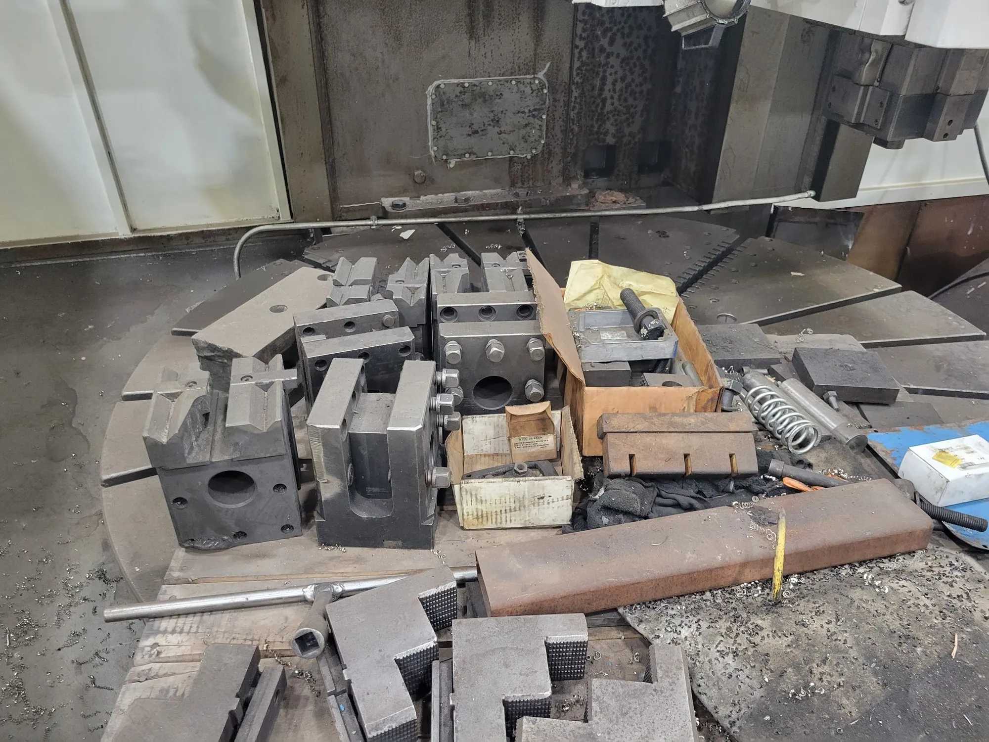 1999 Olympia V80 Vertical Turning Lathe - 75 HP, 280 RPM, 86" Table Diameter - VERTICAL BORING MILLS