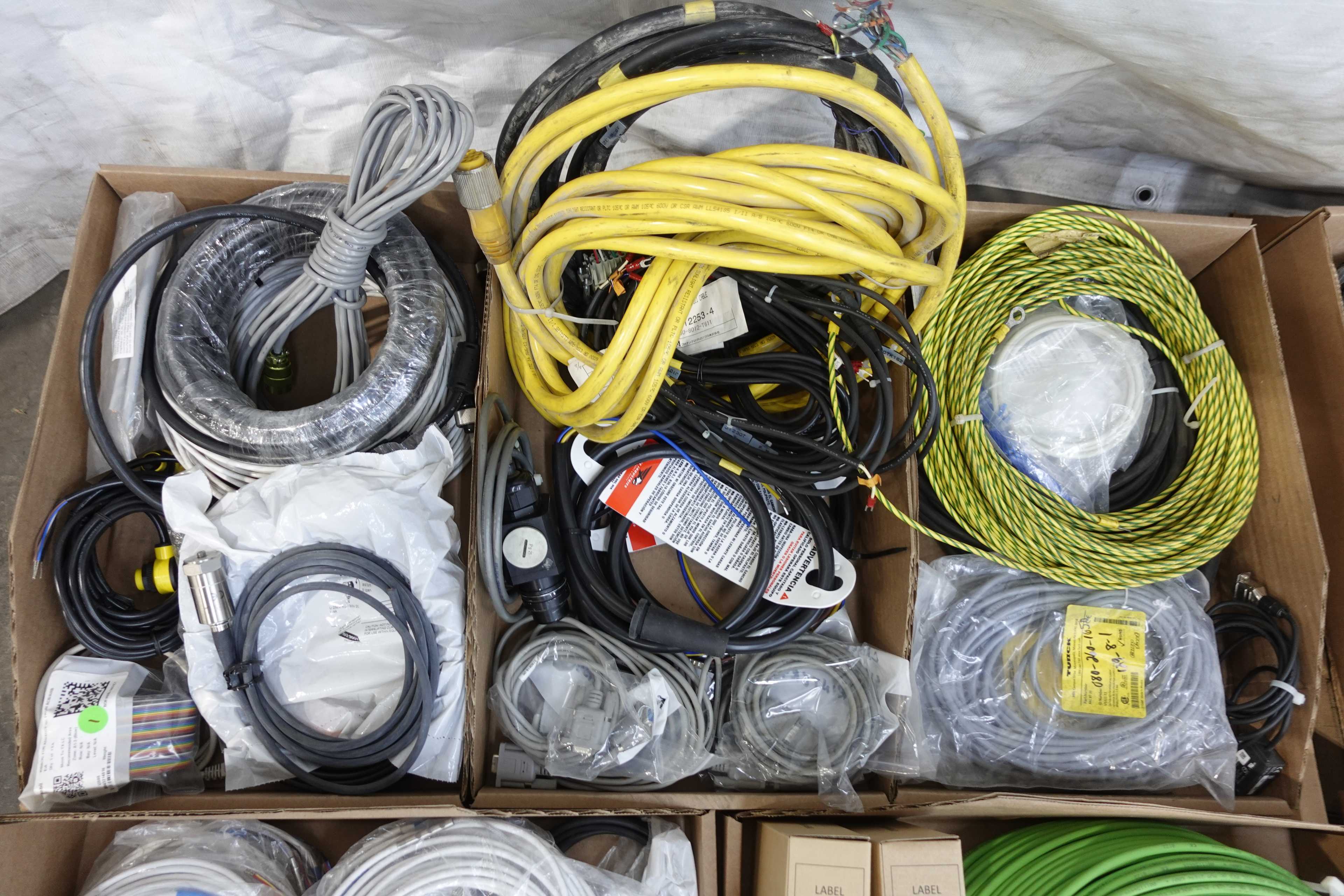 SKU 1769257 - 3 PALLETS OF ASSORTED CORDSET CABLES - CORDSET CABLES