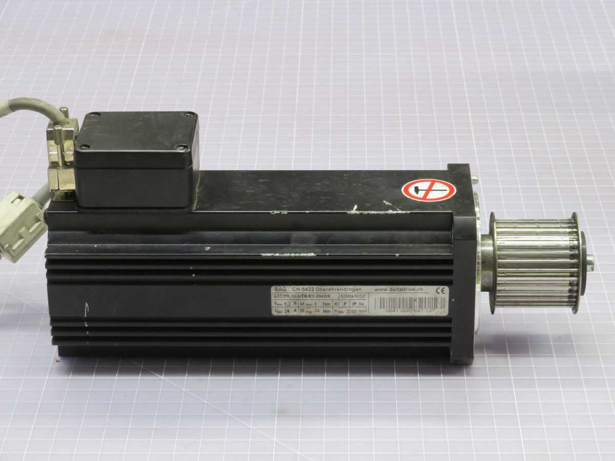 DELTA DRIVE SAC90L30/3/TB/EY-2048/K SERVO MOTOR T255309 - SERVO