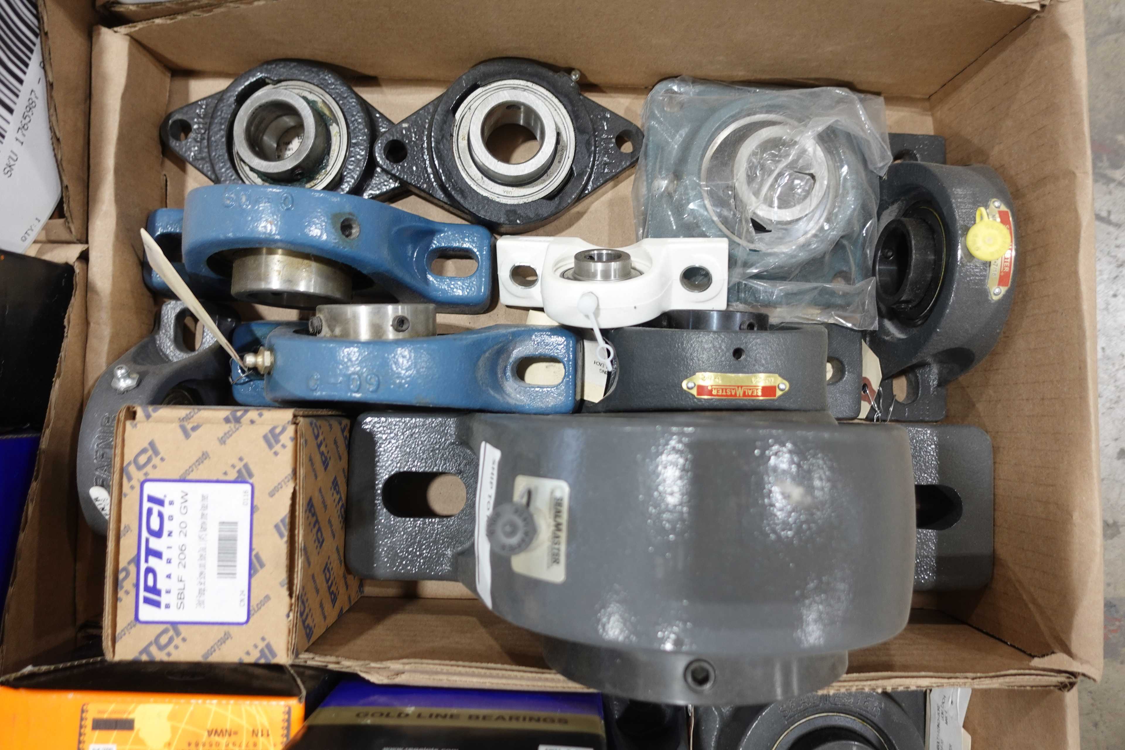 SKU 1765987 - PALLET OF MOUNTED BEARINGS - BEARINGS