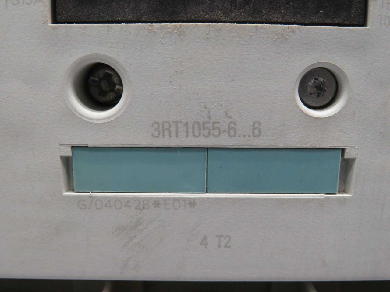 SIEMENS 3RT1055-6NF36 3RT1955-4G POWER CONTACTOR 150 AMP T183733 - CONTACTORS