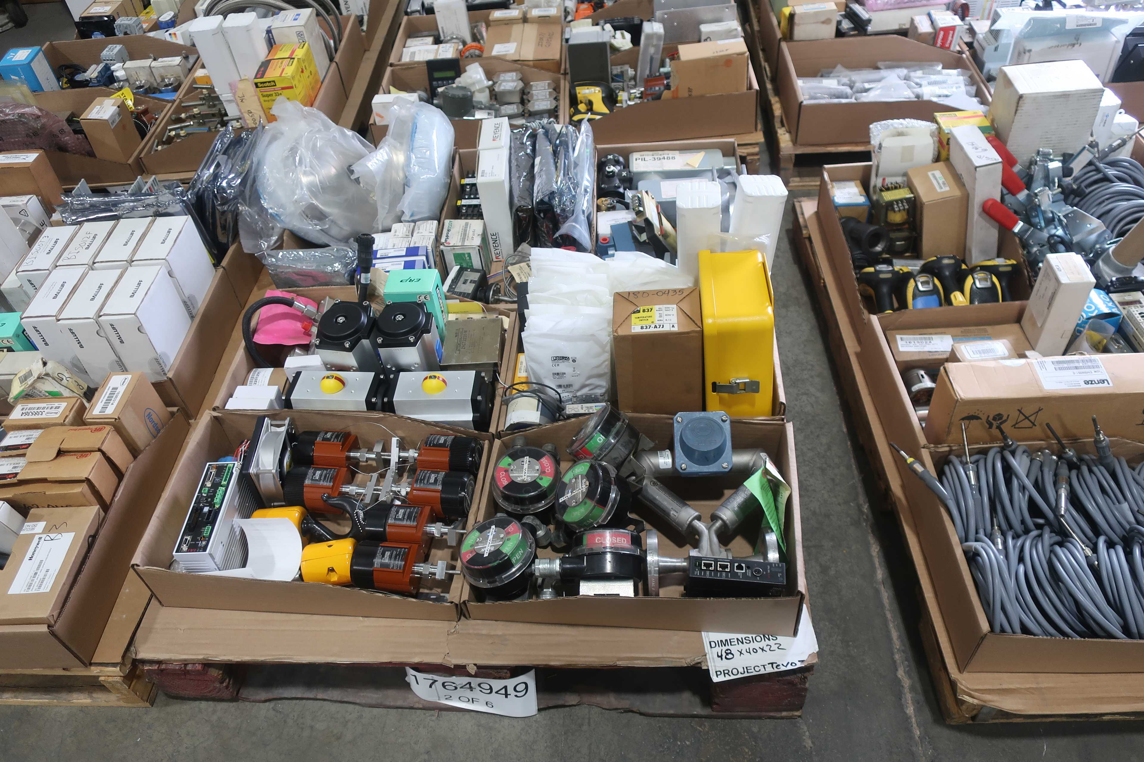 SKU 1764949 - 6 PALLETS OF ASSORTED MIXED MRO - INDUSTRIAL PARTS
