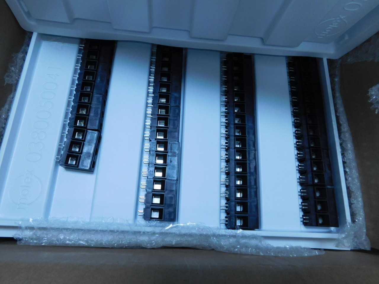 Lot Of 90 Molex 0399200503 Term Blk 3P Side Entry 15mm PCB Connectors - TERMINAL BLOCKS