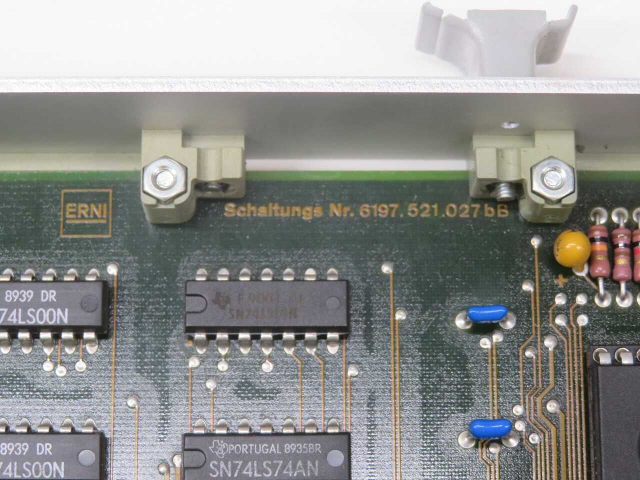 ERNI 6197.521.027BB CIRCUIT BOARD T272358 - PLC MODULES
