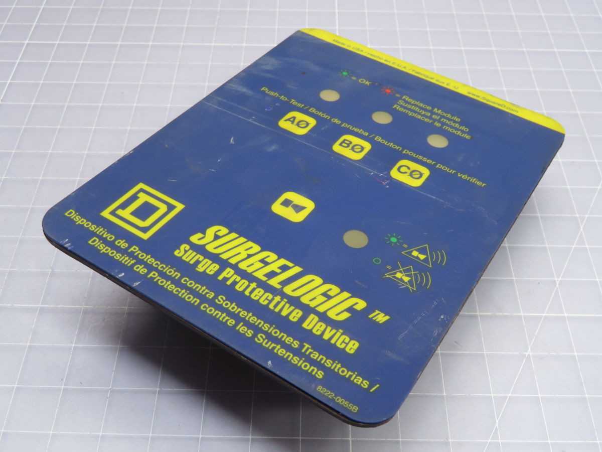 SQUARE D TVS3DSPV SURGELOGIC SURGE PROTECTION DEVICE T250064 - SURGE SUPPRESSOR