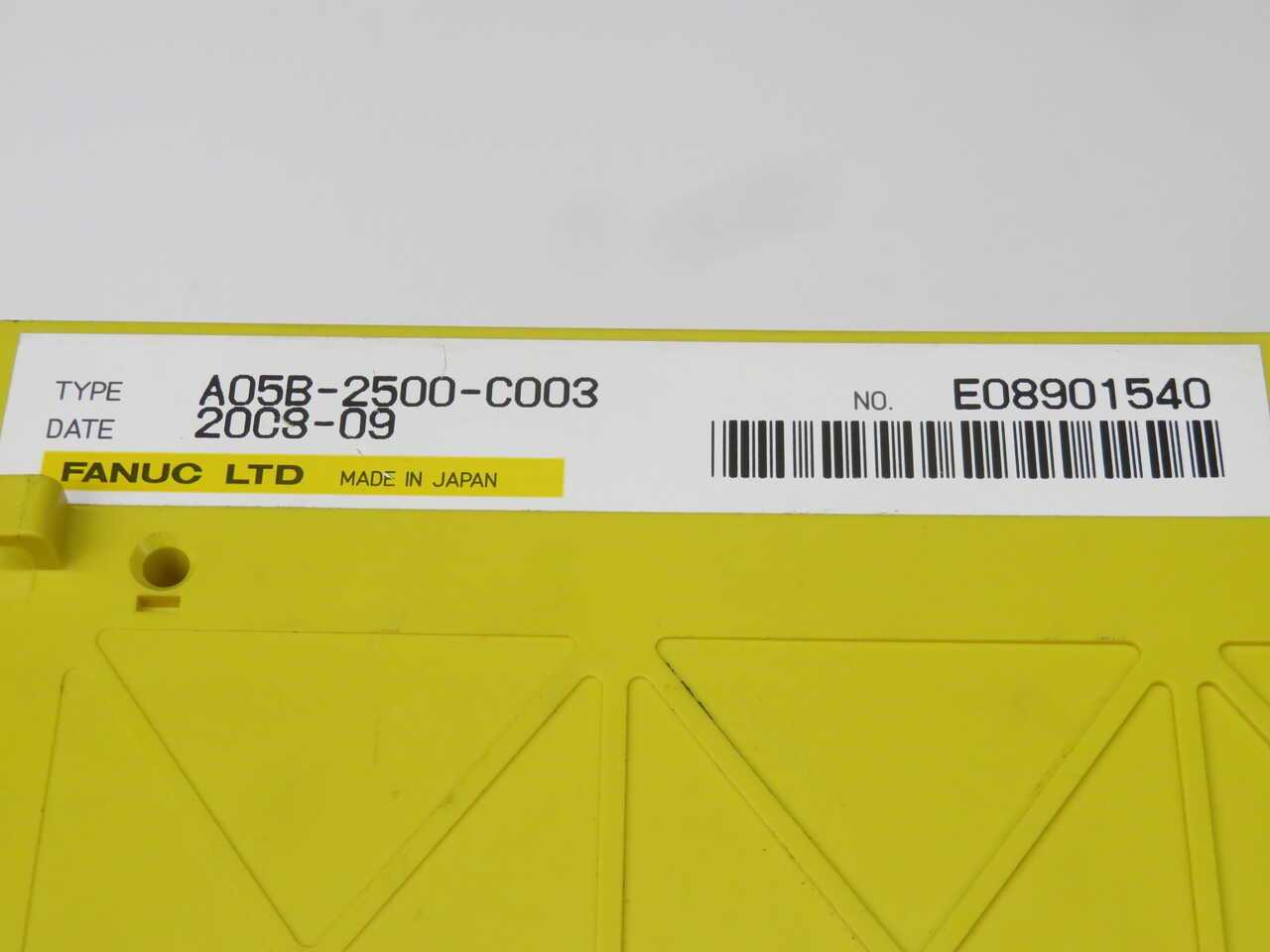 FANUC A16B-3200-0600/09B A16B-2203-0910/06A W A05B-2500-C003 PLC RACK CHASSIS - SERVO MOTORS