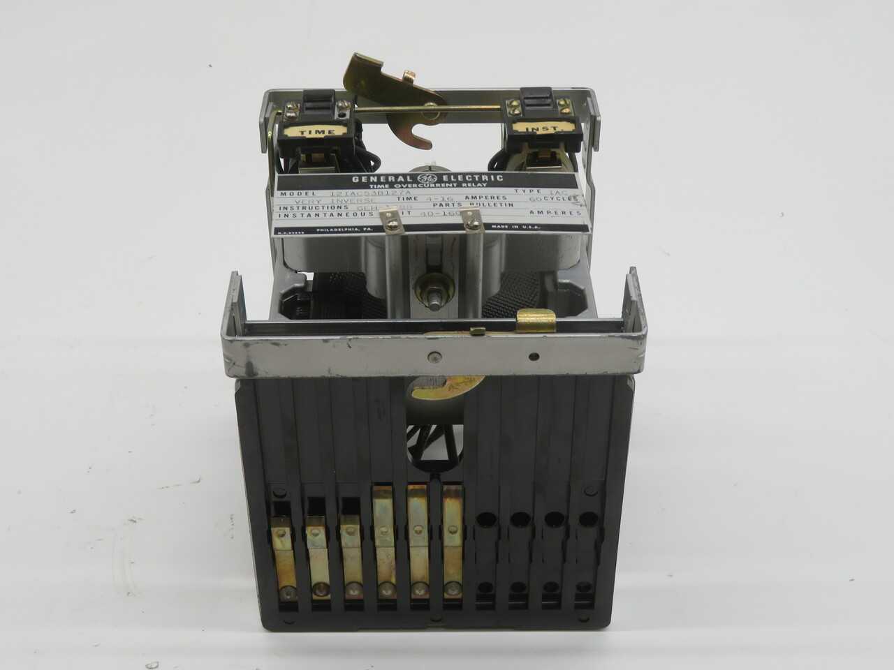 GE 12IAC53B127A TIME OVERCURRENT RELAY T211682 - ELECTRICAL COMPONENTS