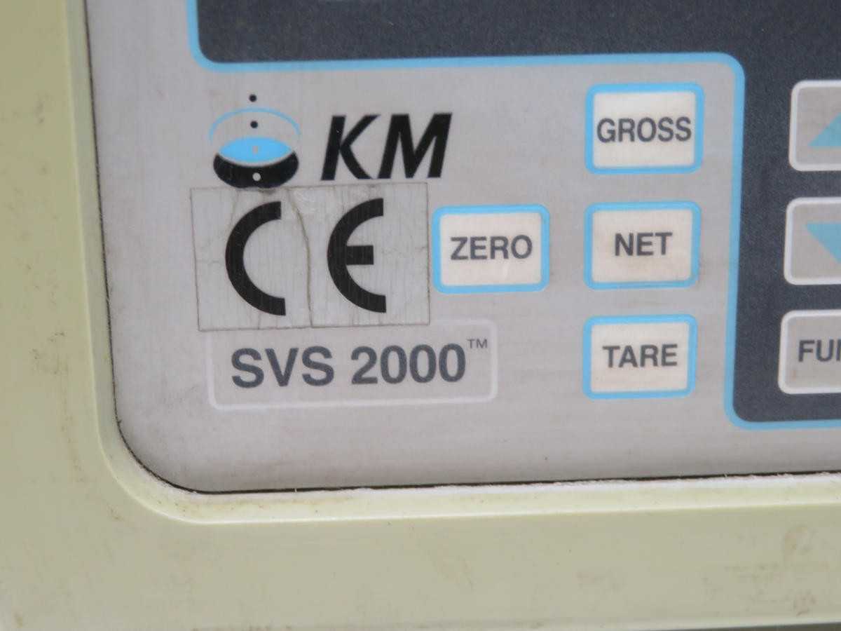DANAHER SVS 2000 WEIGHT CONTROLLER INDICATOR T210850 - HMIS & DISPLAYS