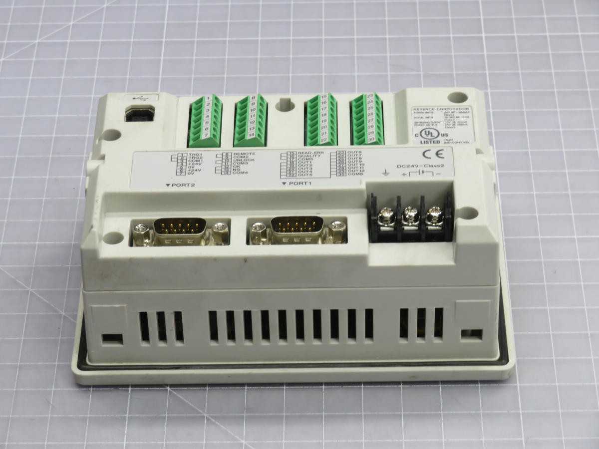 KEYENCE DV-90N 9C42083G CONTROLLER T233091 - PLC MODULES