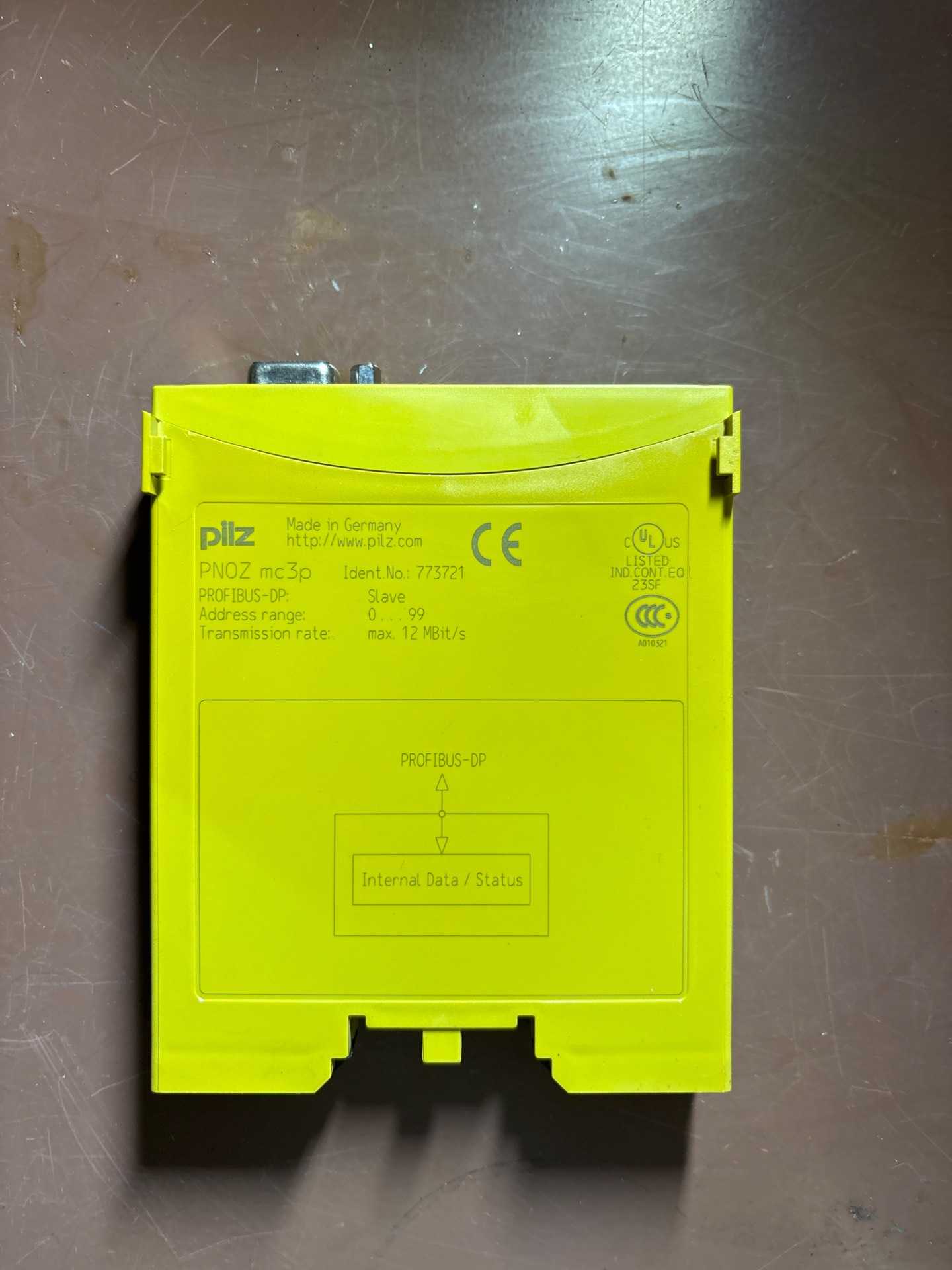 PILZ PNOZ MC3P 773732 PROFIBUS 2 CONFIGURABLE SAFETY MODULE - PLC MODULES