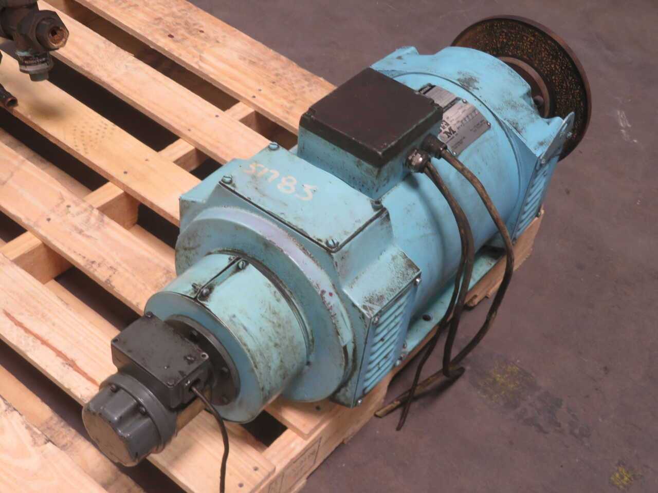 Thrige-Titan LAK 132 B DC Shunt Motor - High Efficiency Power Solution - DC MOTOR