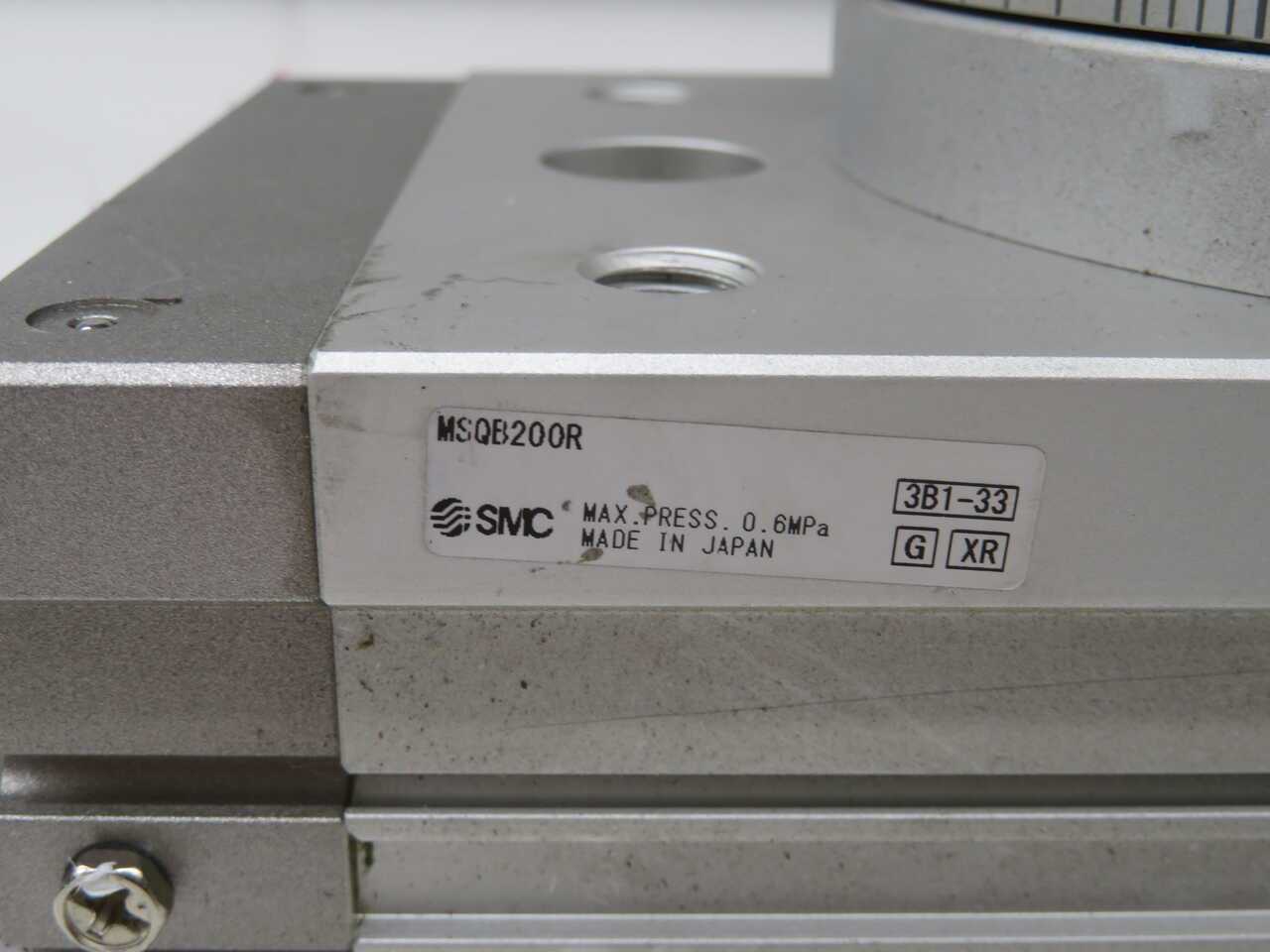 SMC MSQB200R Rotary Table T271101 - Precision Engineering Tool - PNEUMATIC CYLINDERS & ACTUATORS