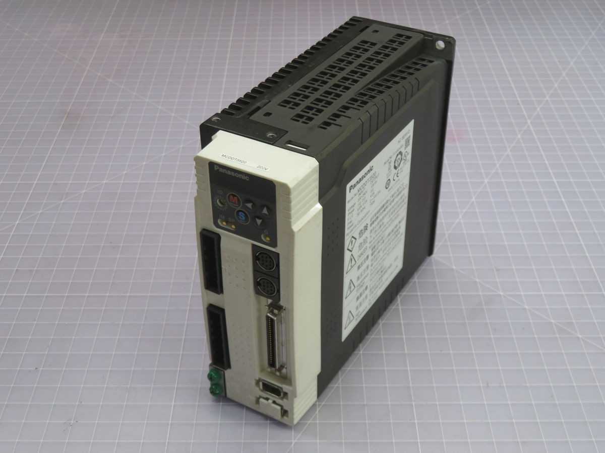 PANASONIC MCDDT3520 AC SERVO DRIVE T249580 - MOTOR DRIVES