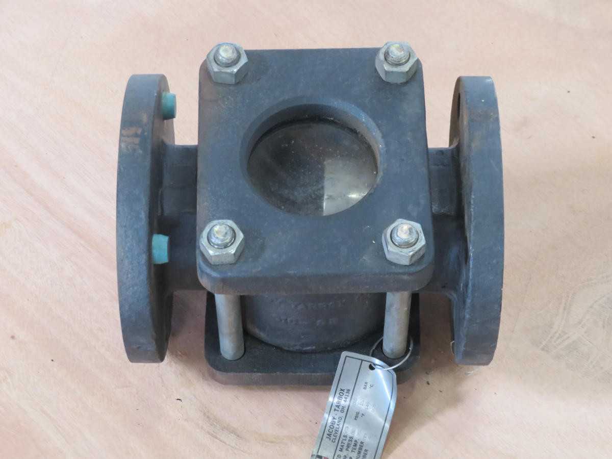 Jacoby-Tarbox 910-3B Sight Flow Indicator 7-7/8 X 2 Pipe T209945 - FLOW INDICATORS