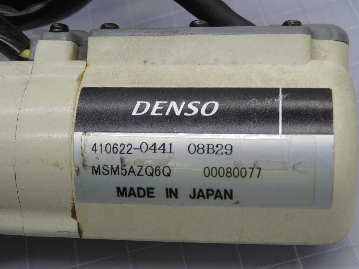 DENSO 410622-0441 MSM5AZQ6Q SERVO MOTOR T214720 - ROBOT CONTROLLERS