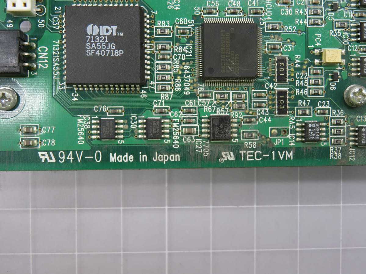 PANASONIC KXFE00GQA00 CIRCUIT BOARD T221369 - OPERATOR CONTROLS