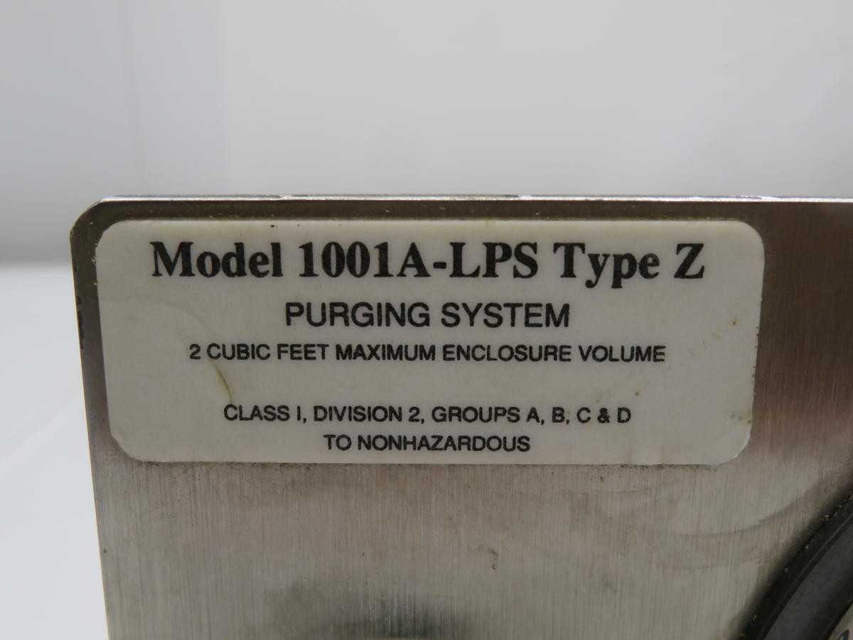 PEPPERL FUCHS 1001A-LPS TYPE Y OR Z PURGE AND PRESSURIZATION SYSTEM T210849 - AUTOMATION & CONTROLS
