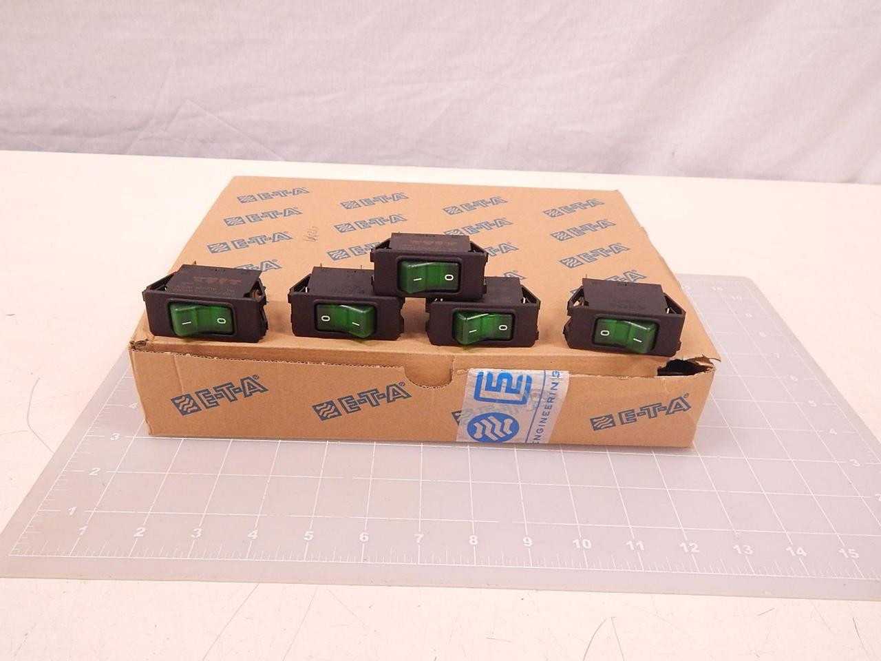 Lot Of 45 E-T-A 3120-F311-P7T1-W19DG3 Switches T69802 - SWITCHES