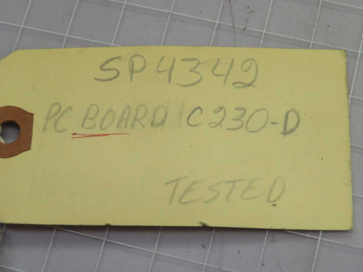 C230-D SP4342 CUSTOM POWER CIRCUIT BOARD T258713 - PCB CIRCUIT BOARDS