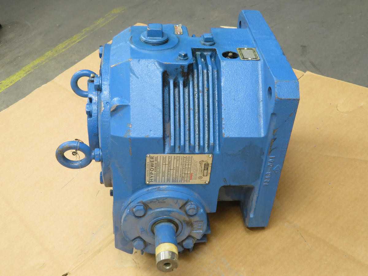 FOOTE JONES V40-1 HYPOWER ENCLOSED WORMGEAR DRIVE T212126 - INDUSTRIAL PARTS