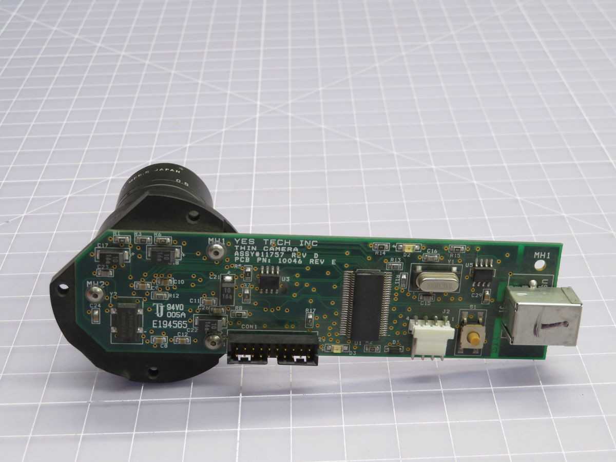 YES TECH 11757 THIN CCD CAMERA T254139 - SENSORS