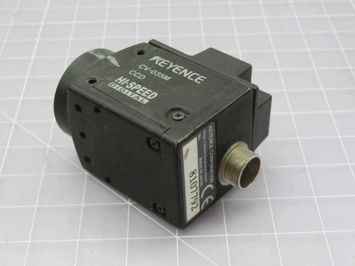 Keyence CV-035M CCD Camera T219900 - High Precision Imaging Solution - INSPECTION CAMERAS