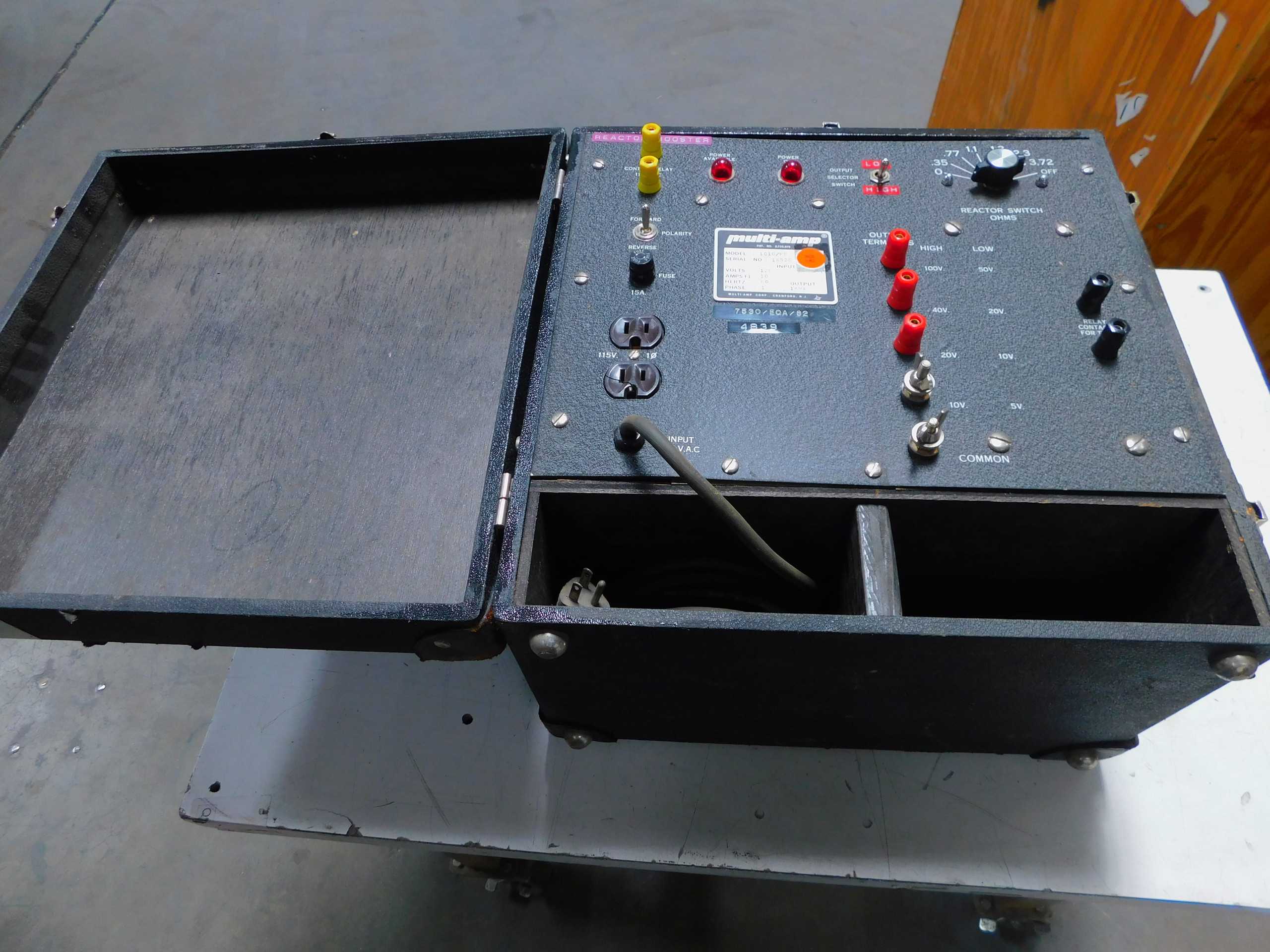 M-A Multi-Amp 1010/RB Reactor Booster - ELECTRICAL RELAYS