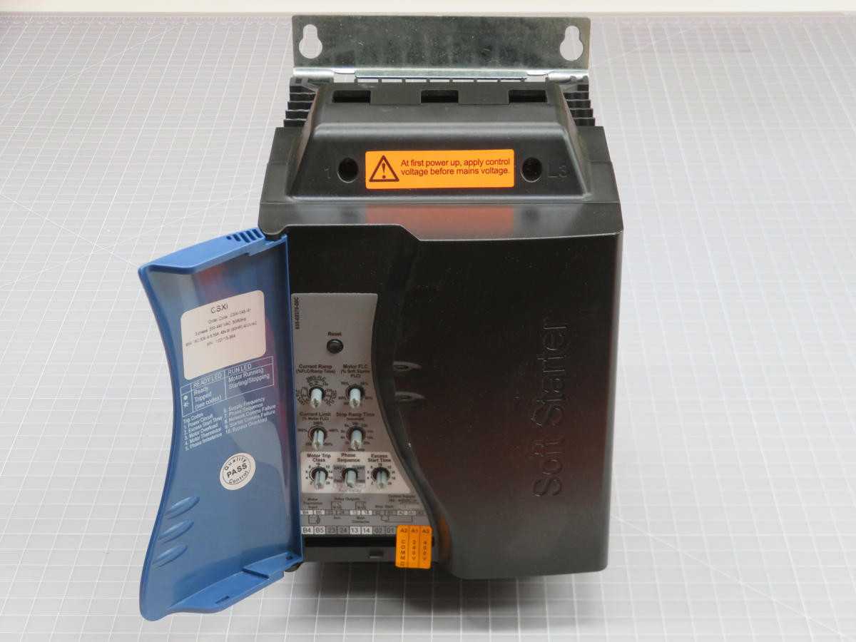 AUCOM CSXİ-045-V4-C1 SOFT MOTOR STARTER T205187 - MOTOR STARTERS
